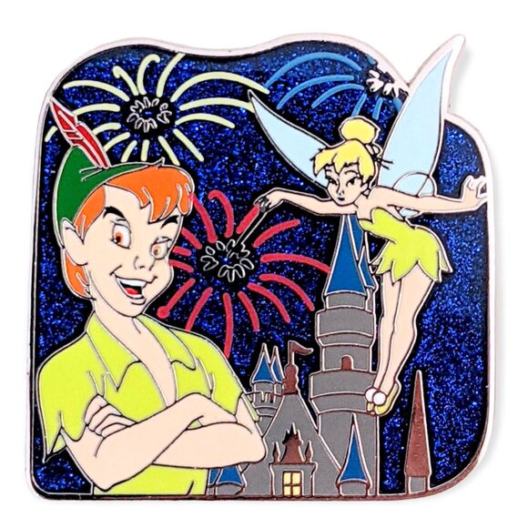 Peter Pan Disney Artist Proof Pin: Disneyland 60th Anniversary, Tinker Bell